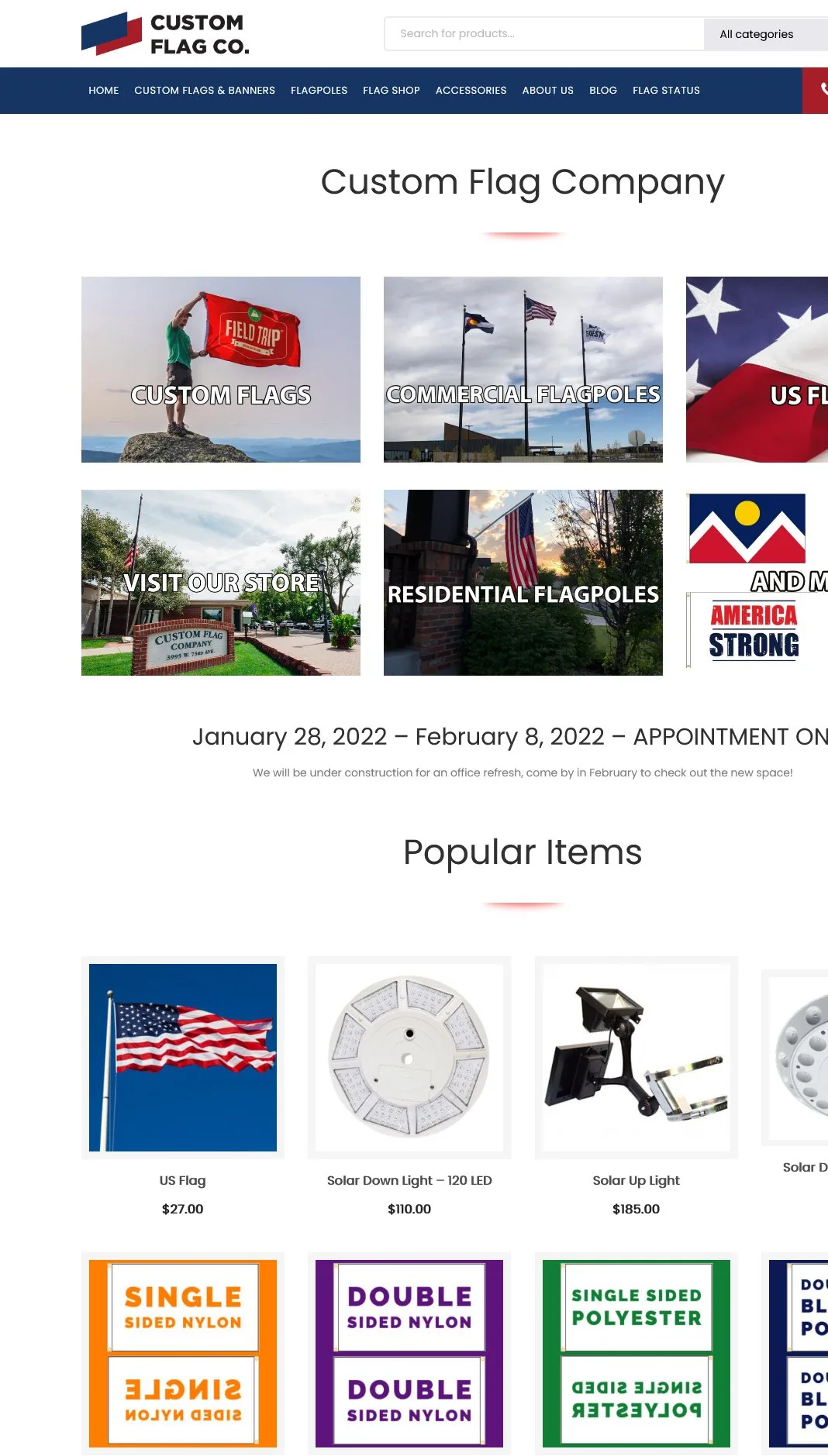 eCommerce Development 15 customflagcompany